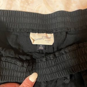 Universal thread black shorts